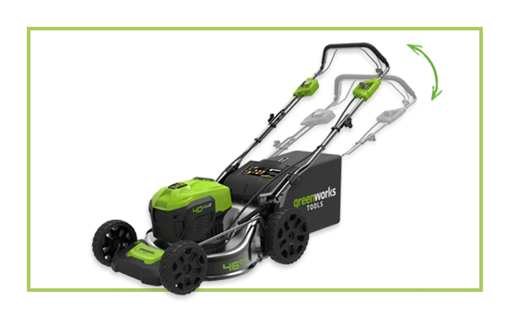 Складная ручка Складная ручка газонокосилки