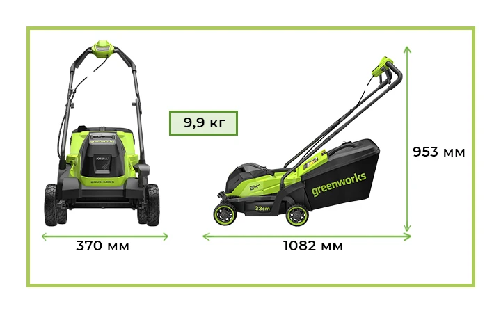 Габариты GD24LM331 Вес и габариты