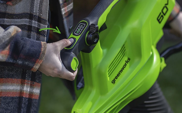 Турбо режим GD60BVII При нажатии на Турбо кнопку, устройство будет работать на максимальной скорости.