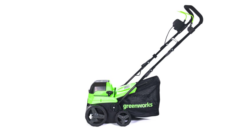 Аэратор-скарификатор аккумуляторный Greenworks GD40SC38II, 40V ...