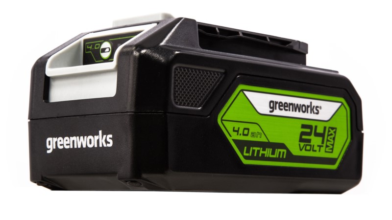 Купить  Greenworks G24B4, 24V, 4 А.ч - официальный магазин .