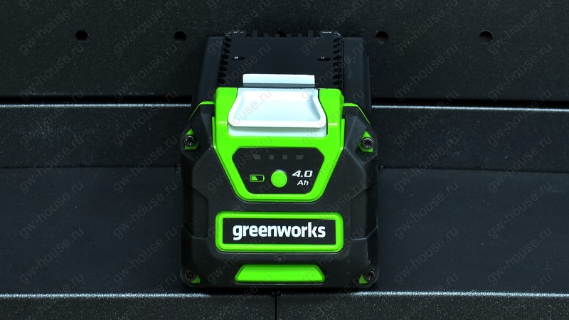 Купить  GreenWorks G40B4, 40V, 4 А.ч - официальный магазин .