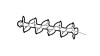  Вал - скарификатор для Аэратора-скарификатора Greenworks 40V (2952707) мни (0)