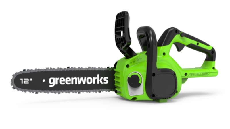  Цепная пила аккумуляторная GreenWorks G24CS25K2 (2022), 24V, 25см, c АКБ 2АЧ и ЗУ (1)