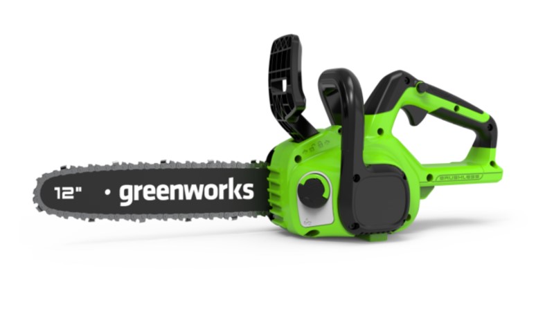  Цепная пила аккумуляторная Greenworks GD24CS30K4, 24V, 30см, бесщеточная, с АКБ 4 АЧ и ЗУ (1)