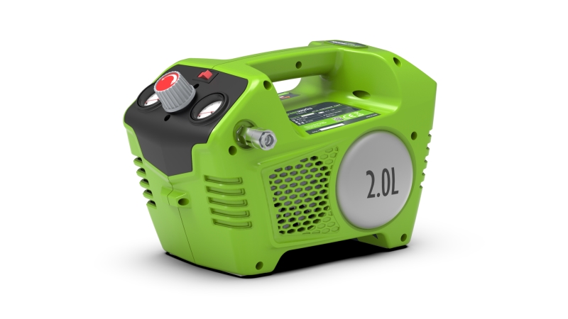  Компрессор аккумуляторный Greenworks G24AC, 24V, без АКБ и ЗУ (1)
