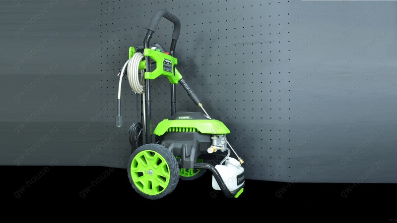Купить Мойка высокого давления 135 bar, Greenworks GHP2000, 220V, 1800W ...