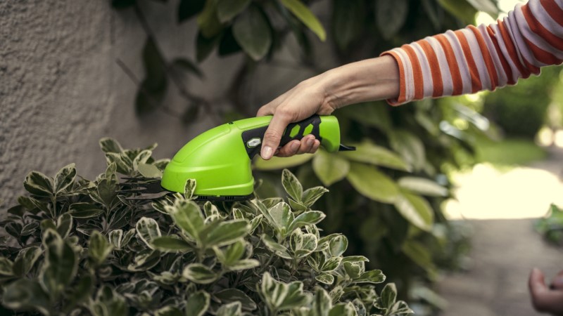  Greenworks G7,2GS 7,2V аккумуляторные садовые ножницы с встроенным аккумулятором 2 Ah и телескопической ручкой (1)