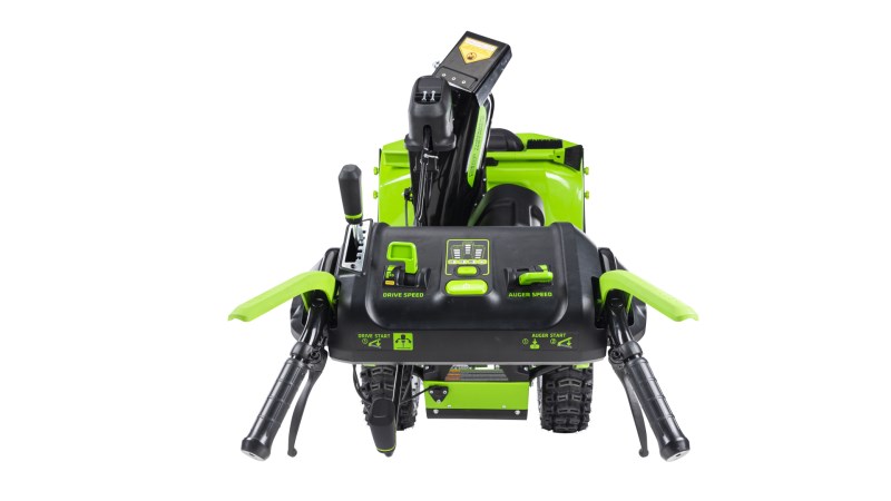 Купить Самоходный снегоуборщик аккумуляторный Greenworks GD82ST56, 82V ...