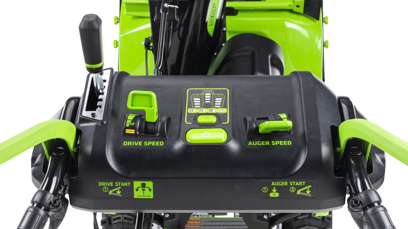 Купить Самоходный снегоуборщик аккумуляторный Greenworks GD82ST56, 82V ...