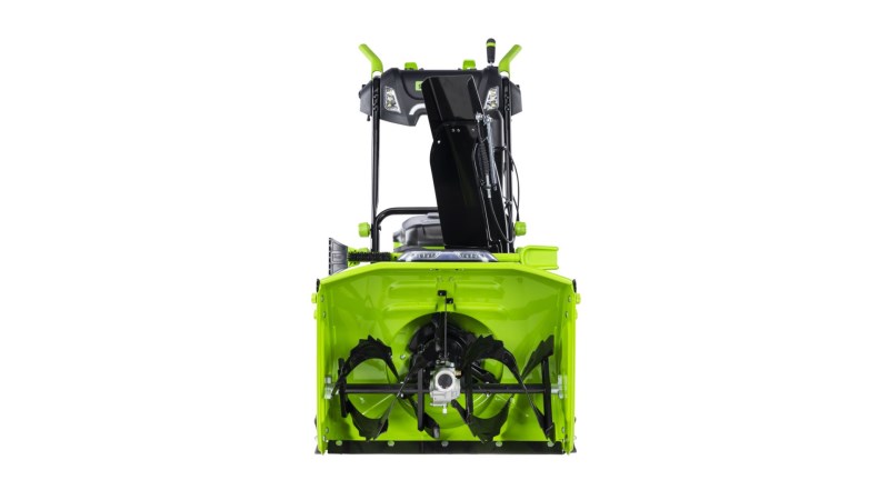 Купить Самоходный снегоуборщик аккумуляторный Greenworks GD82ST56K5 ...