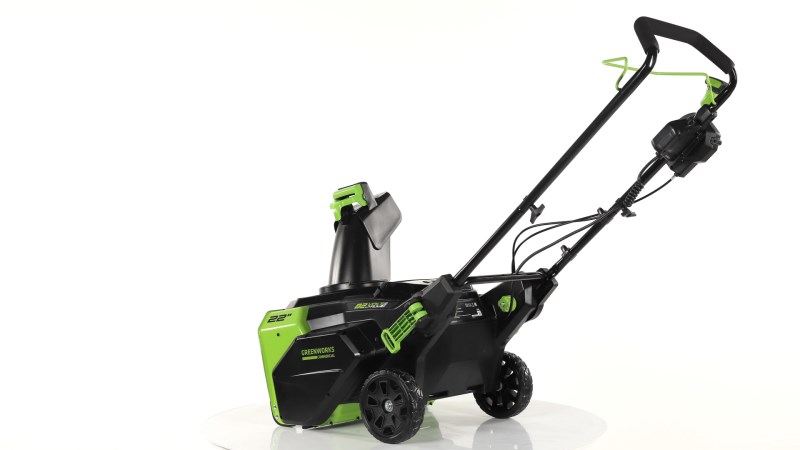 Снегоуборщик аккумуляторный Greenworks GD82STK5, 82V, 56 см ...