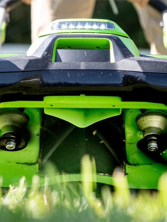 Газонокосилка аккумуляторная Greenworks GD60LM61, 60V, 61 см