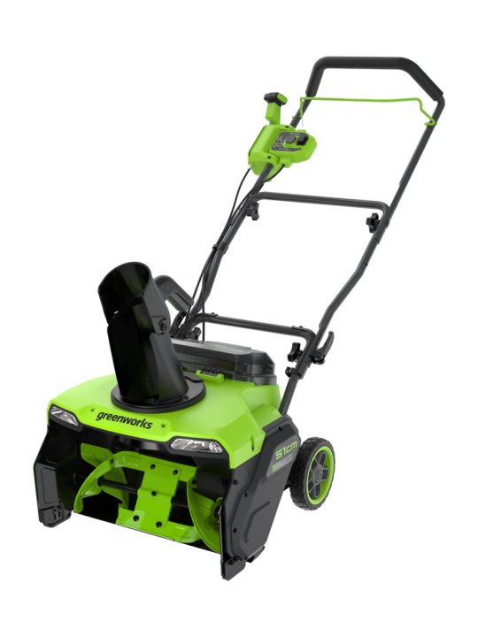 Снегоуборщик аккумуляторный бесщеточный Greenworks GD40STX2K8, 40V
